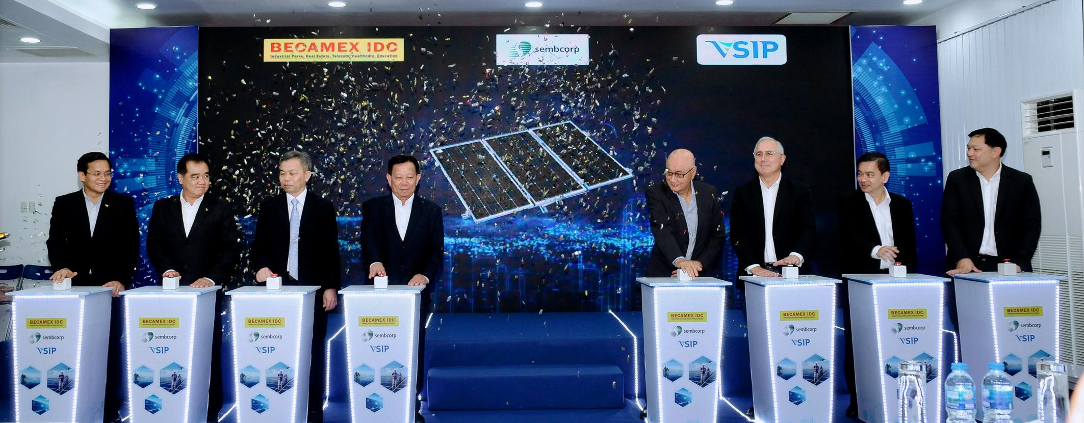 BECAMEX, SEMBCORP和 VSIP在越南推出可持续的智能能源解决方案