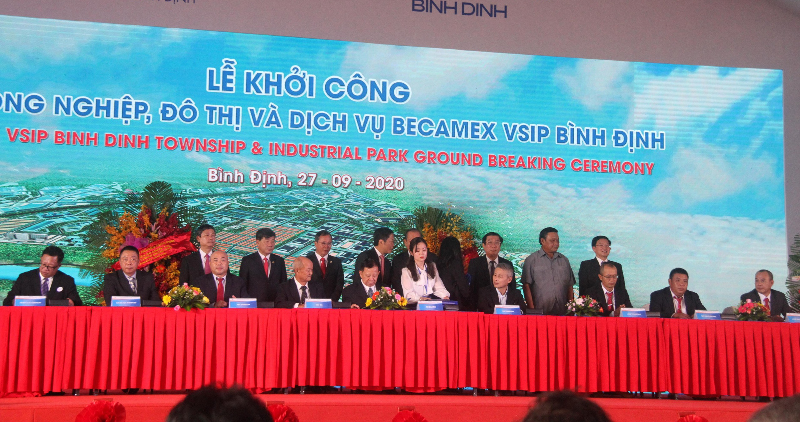 BECAMEX VSIP BINH DINH TOWNSHIP & INDUSTRIAL PARK BREAKS THE GROUND